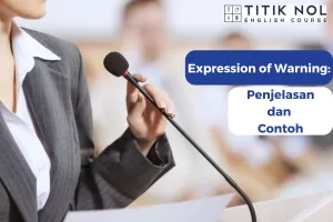 expression of warning