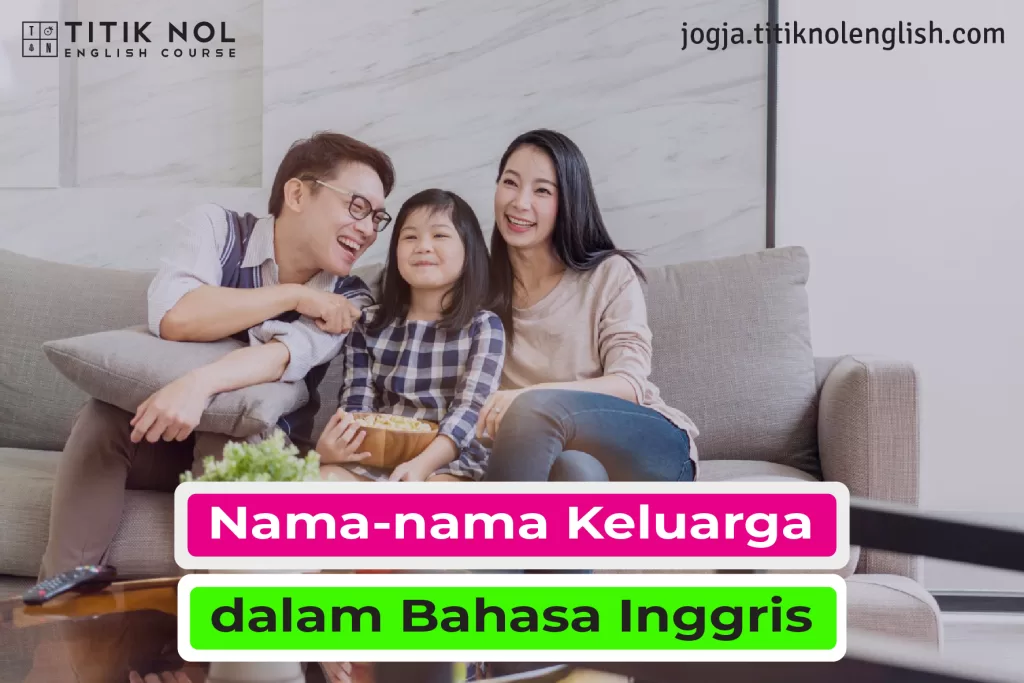 nama keluarga bahasa inggris