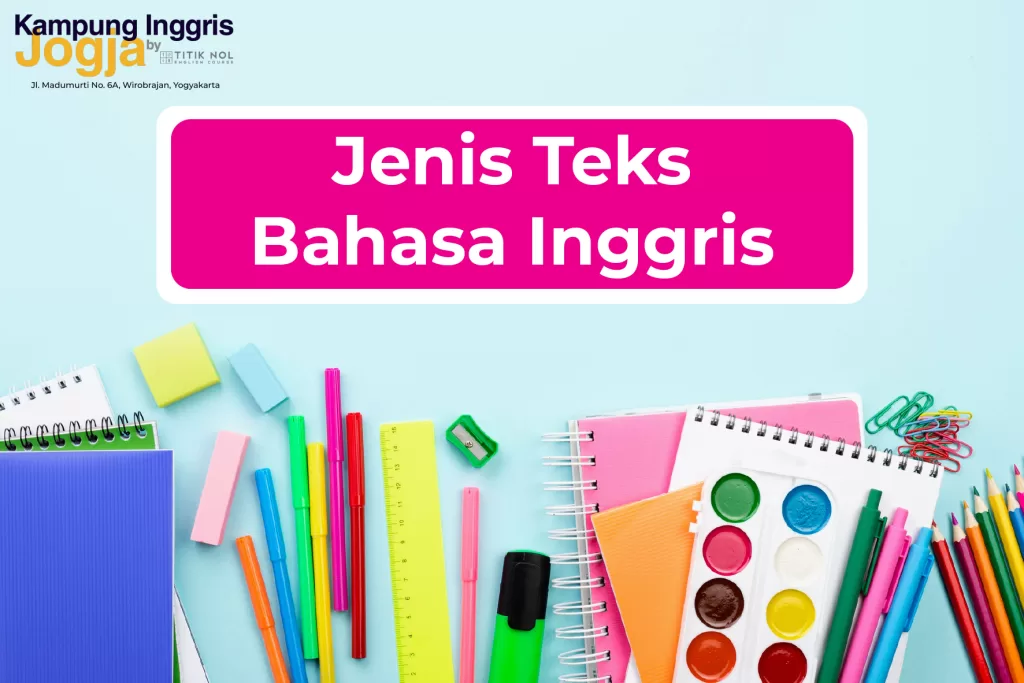 Jenis Teks Bahasa Inggris