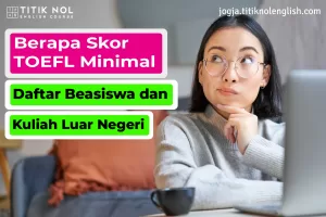 Skor TOEFL Minimal