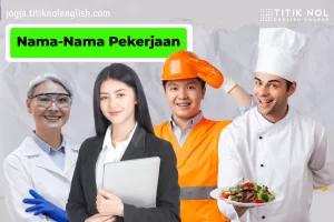 Nama Pekerjaan dalam Bahasa Inggris