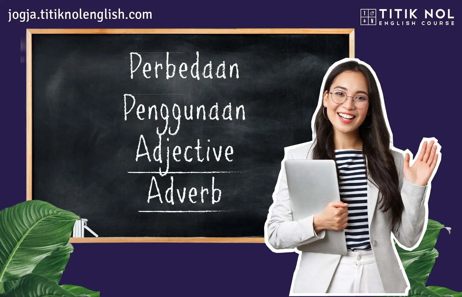 perbedaan adjective dan adverb