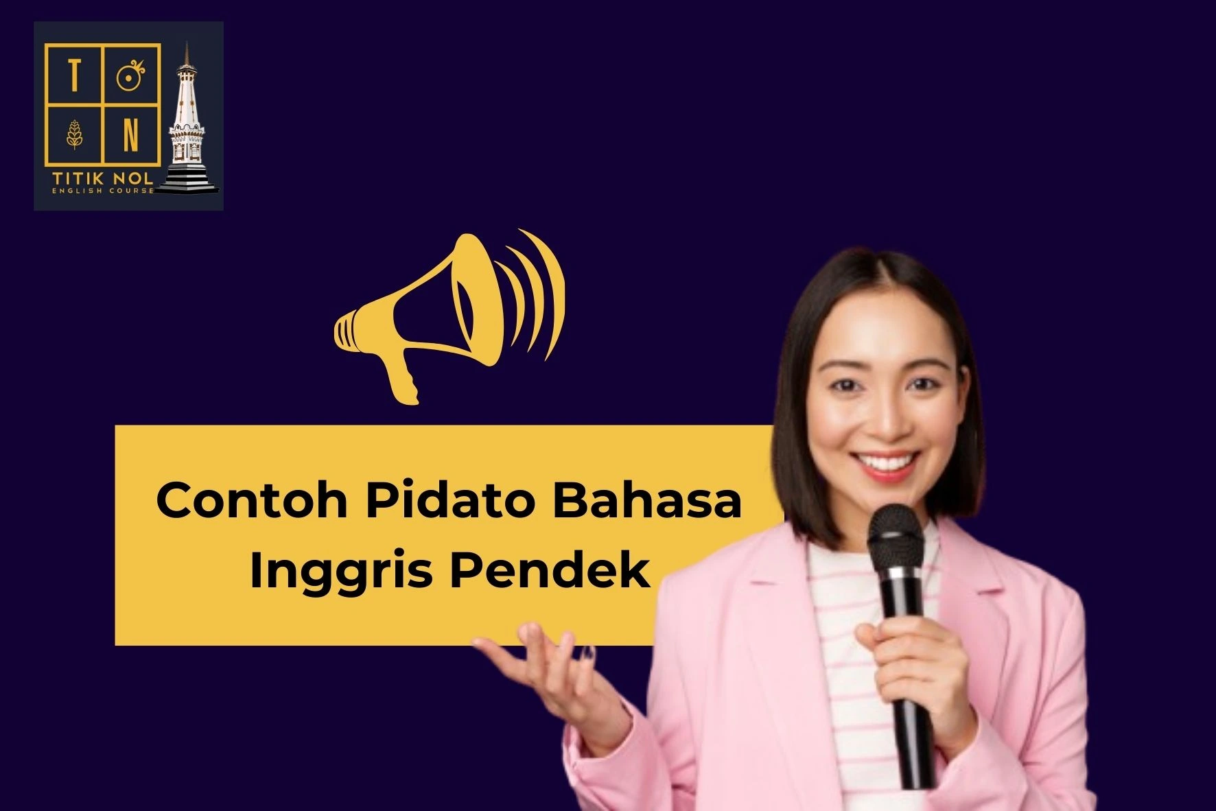 Contoh Pidato Bahasa Inggris Pendek