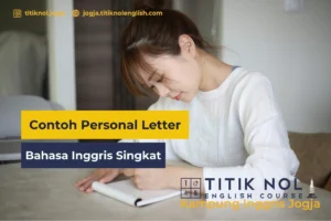 Contoh Personal Letter