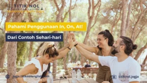 Penggunaan In On At