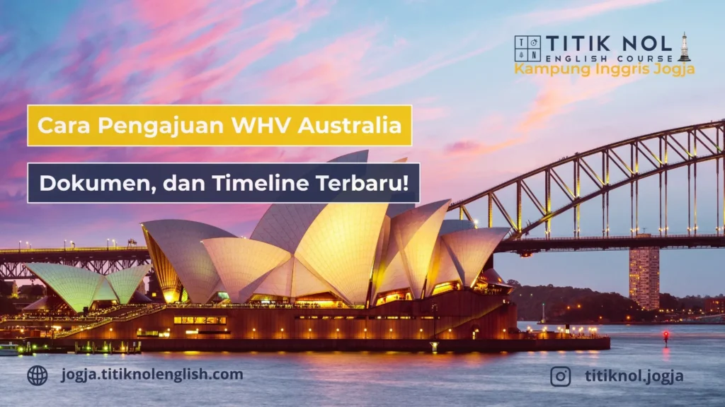 Pengajuan WHV Australia