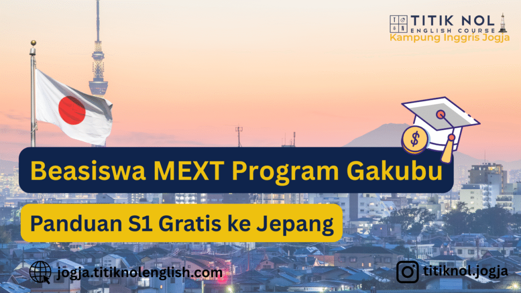 Beasiswa MEXT Program Gakubu
