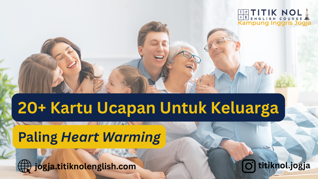 Kartu Ucapan Bahasa Inggris untuk Keluarga