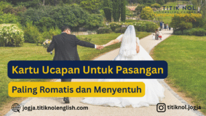 Kartu Ucapan Bahasa Inggris Untuk Pasangan