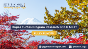 Program Research G to G MEXT