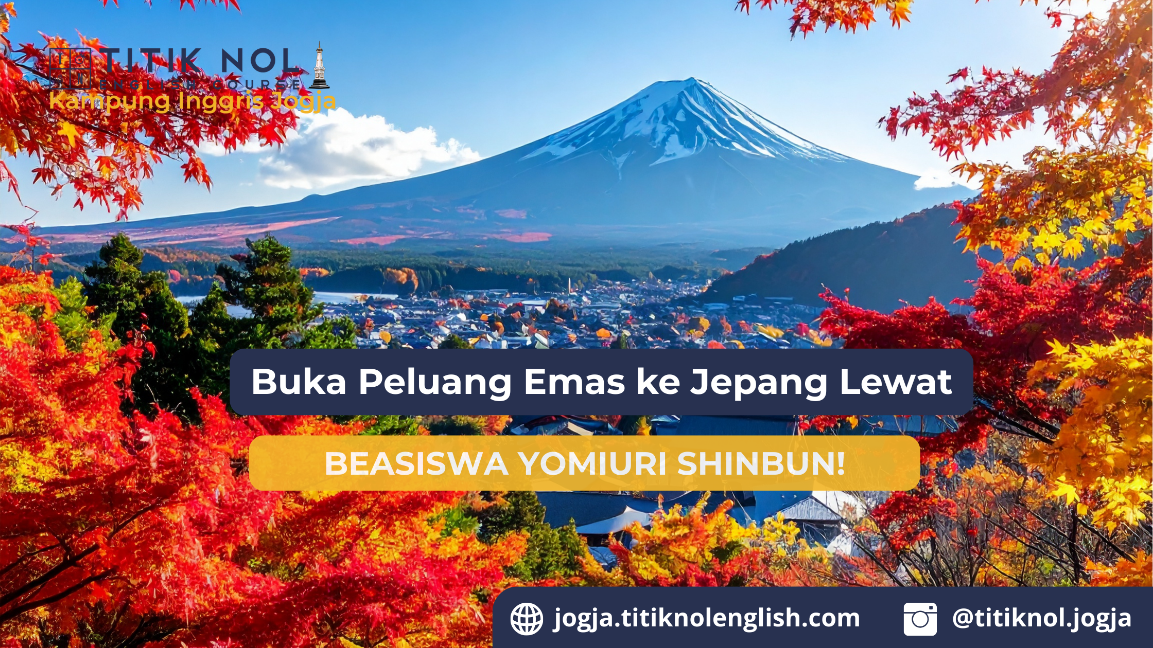 Beasiswa Yomiuri Shimbun!