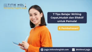 belajar writing