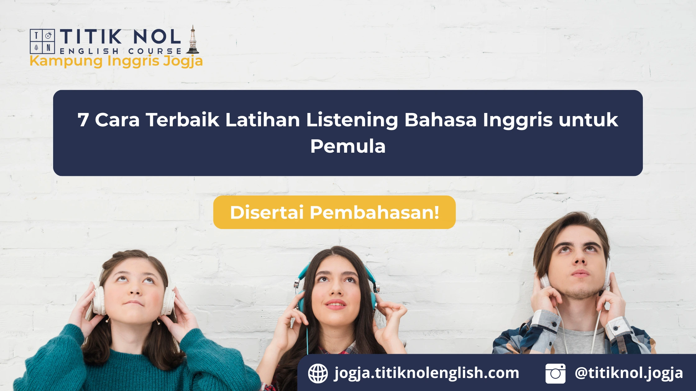 Latihan Listening Bahasa Inggris