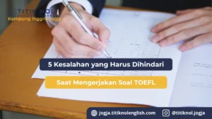 soal TOEFL